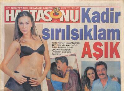 Haftasonu Gazetesi 11 Ekim 2000 - İbrahim Tatlıses Çok Korktu - Özcan Denizi Anlatan Şarkı GZ122632 - 1