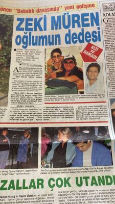 Haftasonu Gazetesi 14 Ağustos 1992 - Zeki Müren Oğlumun Dedesi GZ115790 - 2