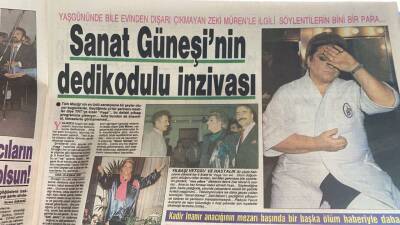 Haftasonu Gazetesi 14 Aralık 1990 - Yaşgününde Bile Evinden Dışarı Çıkmayan Zeki Mürenle İlgili Söylentilerin Biri Bin Para... GZ90678 - 2
