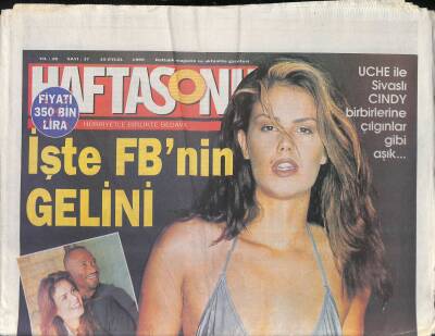 Haftasonu Gazetesi 15 Eylül 1999 - İbrahim Tatlısesin Kızına Kavuştuğu Gün - Serdar Ortaç Popun Katiliyim GZ122638 - 1