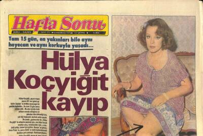 Haftasonu Gazetesi 16 Haziran 1978 - Hülya Koçyiğit Kayıp GZ82617 - 1