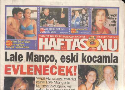 Haftasonu Gazetesi 17 Mayıs 2000 - Atilla Taş Yanlış Anlaşılmaktan Şikayetçi - İbrahim Erkaldan Eski Sevgiliye Büyük Fedakârlık GZ122639 - 1
