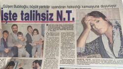 Haftasonu Gazetesi 2 Kasım 1990- Gülşen Bubikoğlu , Büyük Yankılar Uyandıran Haksızlığı Kamuoyuna Duyuruyor GZ90677 - 2