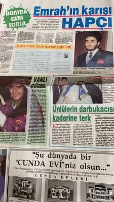 Haftasonu Gazetesi 20 Eylül 1991 - Emrahın Karısı Hapçı GZ80119 - 2