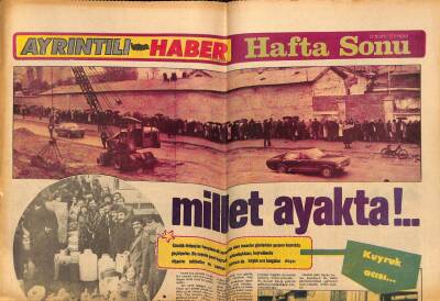 Haftasonu Gazetesi 22 Nisan 1979 - Ömür Biter Kuyruk Bitmez... Tüpgaz Altın Oldu GZ91499 - 1
