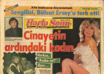 Haftasonu Gazetesi 25 Şubat 1983 - Sevgilisi , Bülent Ersoyu Terk Etti - Nükhet Duruya Bir İsim Aranıyor GZ114006 - 1