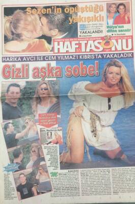 Haftasonu Gazetesi 31 Mayıs 2000 Okan Bayülgen Aşksız Yapamıyor GZ30721 - 1