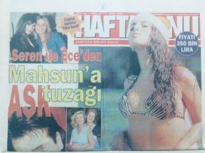 Haftasonu Gazetesi 6 Ekim 1999 - Mahsun Kırmızıgüle Aşk Tuzağı GZ42420 - 1