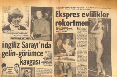 Haftasonu Gazetesi - Ekspres Evlilikler Rekortmeni Ahu Tuğba GZ119483 - 1
