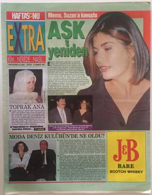 Haftasonu Gazetesi Extra Eki 15 Temmuz 1993 - Memo, Suzana Kavuştu GZ22754 - 1