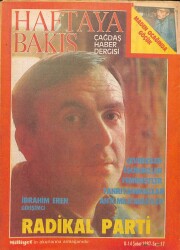 Haftaya Bakış 8-14 Şubat 1987 - Radikal Parti DRG378 - Gökçekoleksiyon