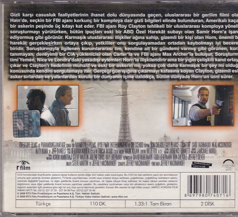 Hain Traitor VCD Film VCD9199 - 2