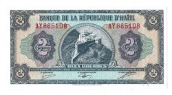 Haiti 2 Gourdes 1979 ÇİL YKP6307 - 1