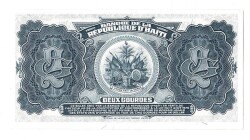 Haiti 2 Gourdes 1979 ÇİL YKP6307 - 2