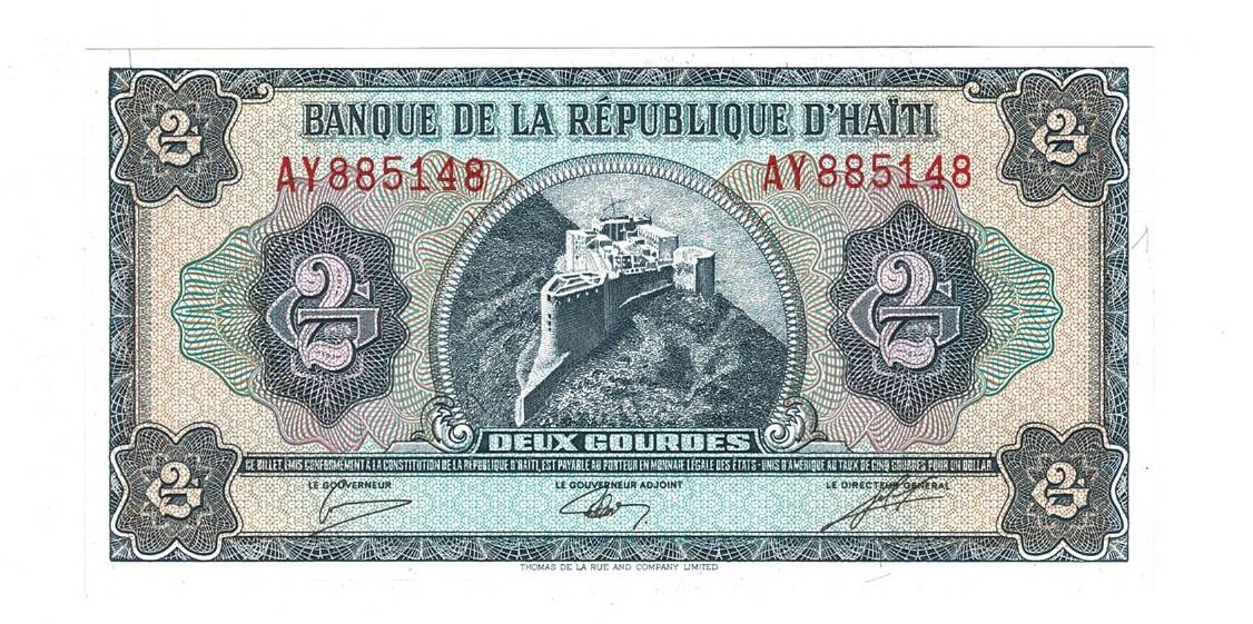 Haiti 2 Gourdes 1986-1988 - ÇİL YKP9011 - 1