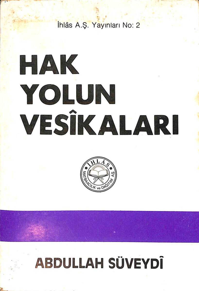Hak Yolun Vesikaları NDR92846 - 1