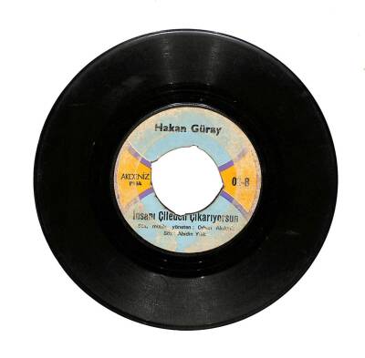 Hakan Güray - Kalbim Seninle Dolu / İnsanı Çileden Çıkarıyorsun PLAK (10/6) PLK16399 - 2