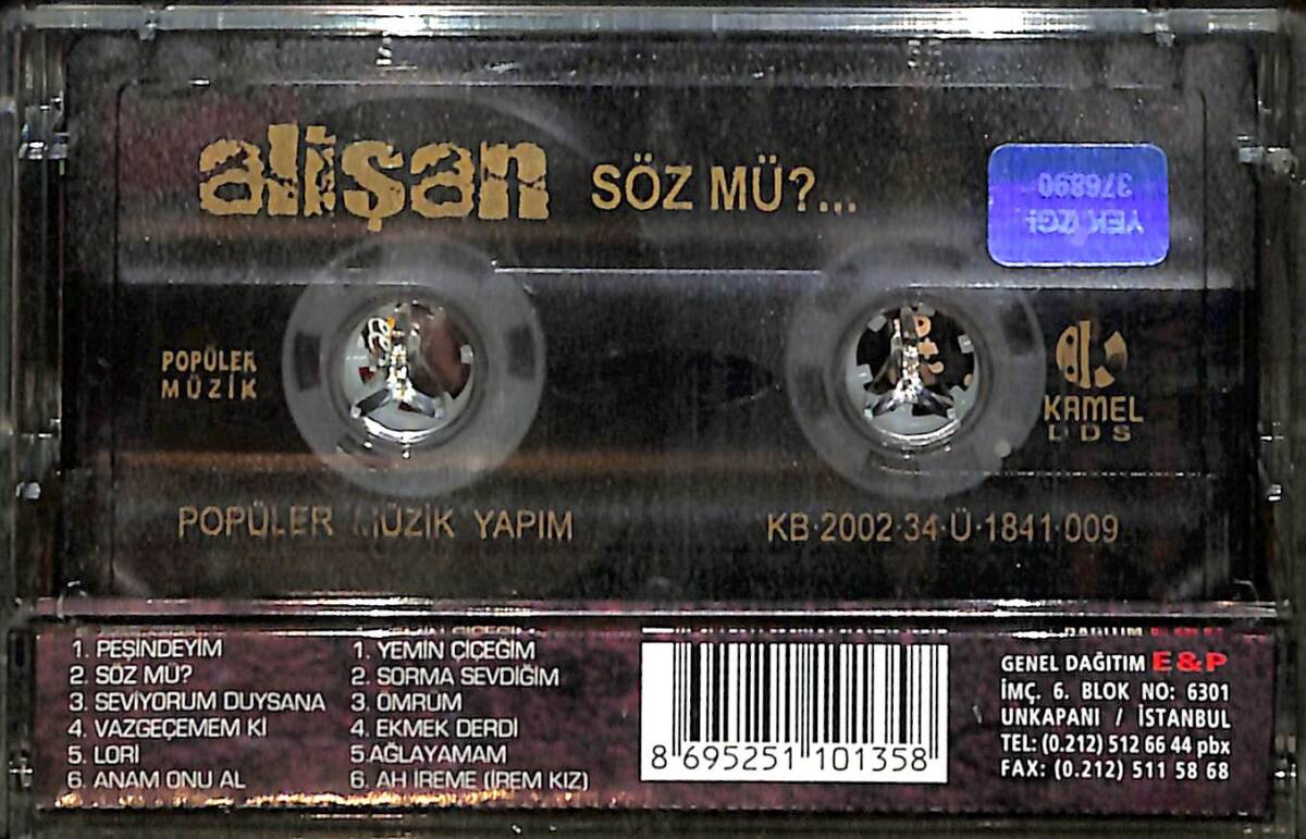 Hakan Gürses - Ben Babanın Oğluyum Kaset (İkinci El) KST26910_Kopya(1) - 2
