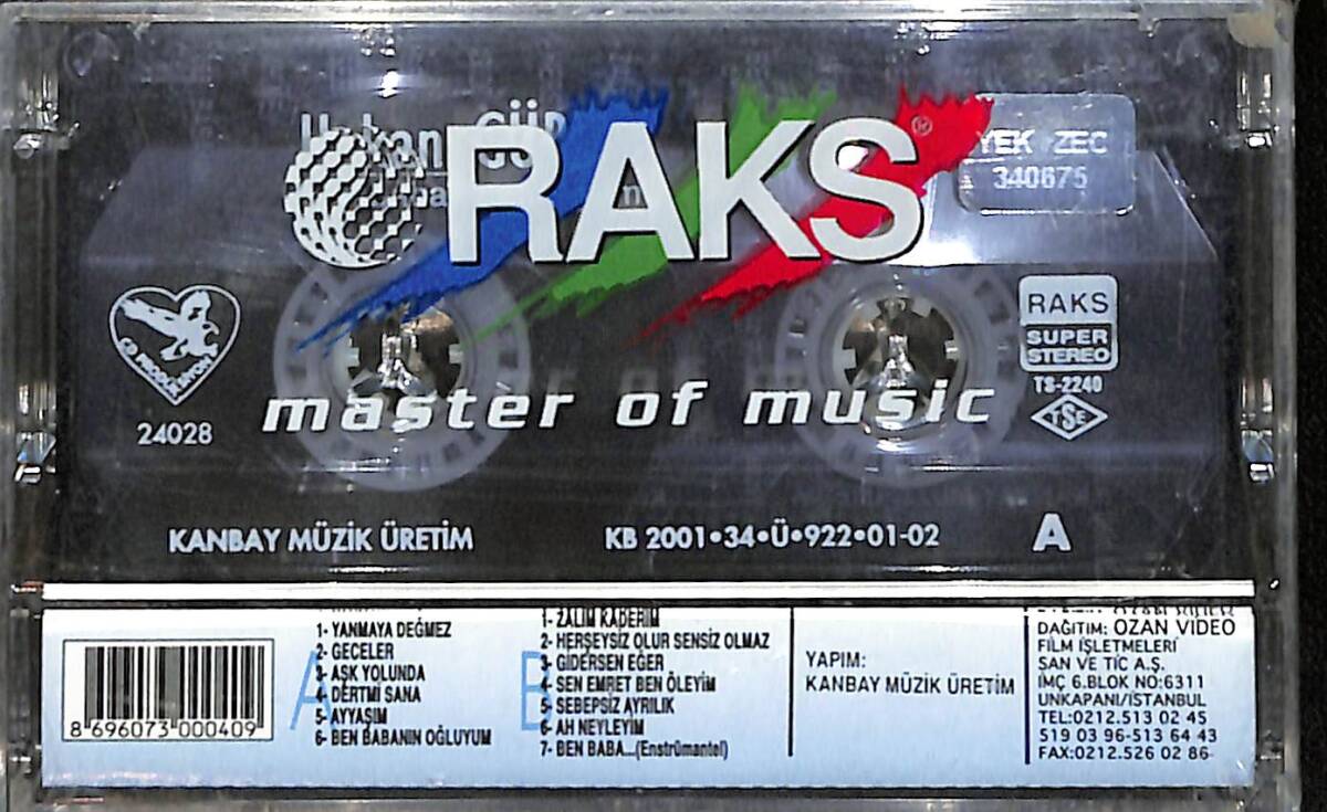 Hakan Gürses - Ben Babanın Oğluyum Kaset (Sıfır Kaset) KST28988 - 2