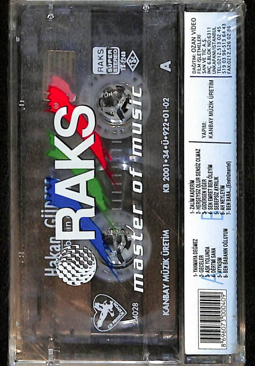 Hakan Gürses – Ben Babanın Oğluyum Kaset (Sıfır Kaset) KST28817 - 2