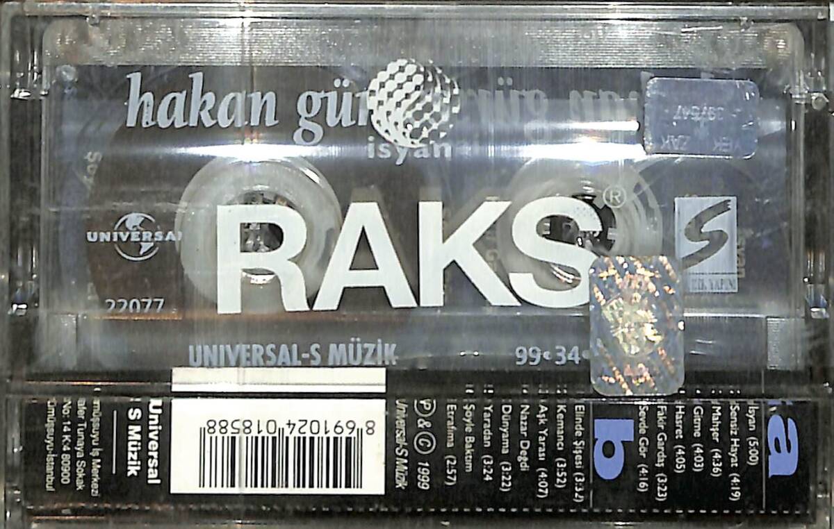 Hakan Gürses - İsyan Kaset (Sıfır) KST29092 - 2