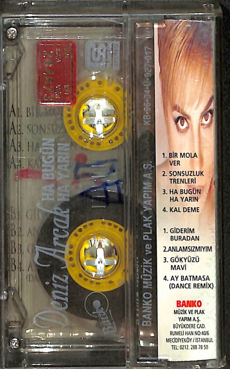 Deniz Arcak - Ha Bugün Ha Yarın KST26105 - 2