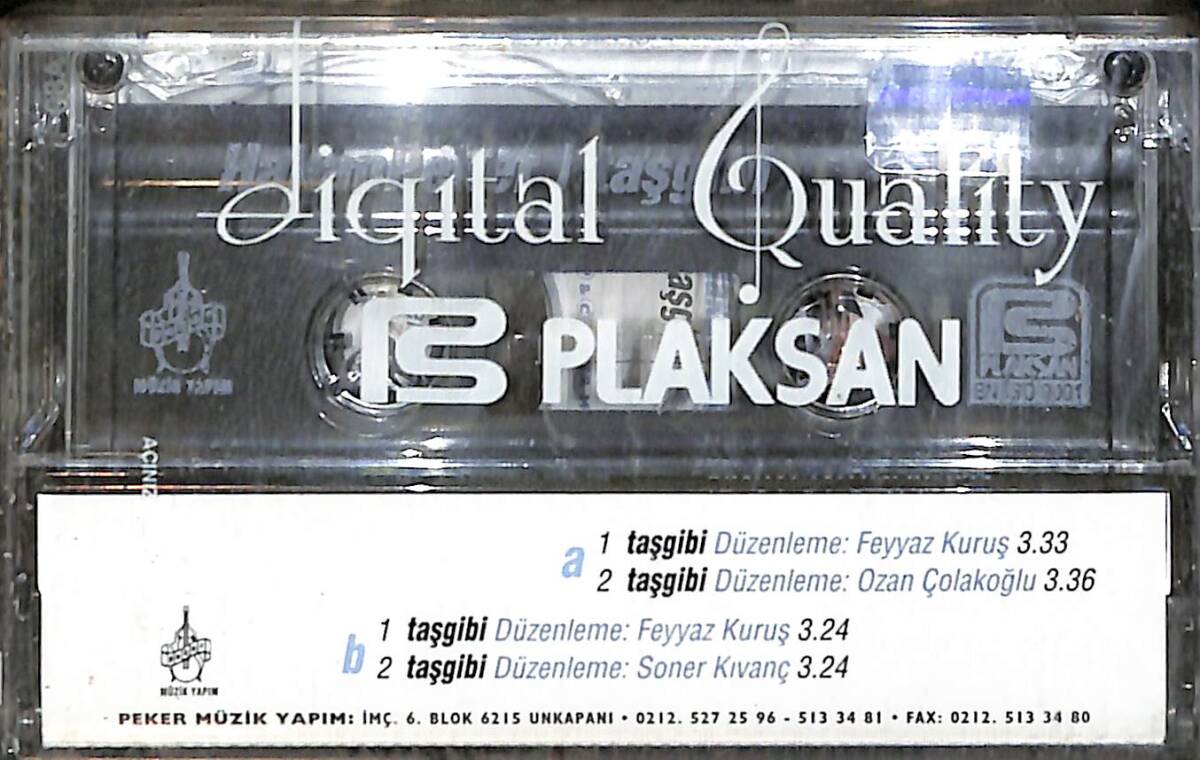 Hakan Peker - Taş Gibi Kaset (Sıfır Kaset) KST29627 - 2