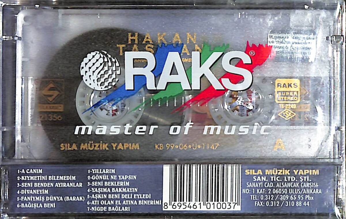 Hakan Taşıyan - A. Canım / Kıymetini Bilemedim Kaset (Sıfır) KST28216 - 2