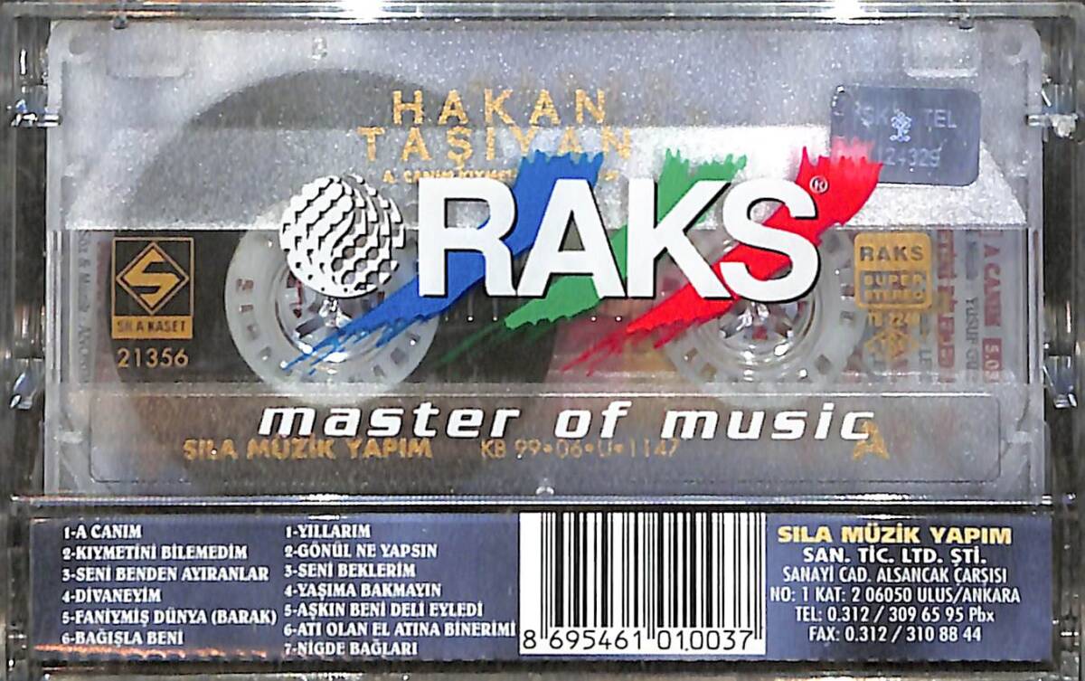 Hakan Taşıyan - A.Canım / Kıymetini Bilemedim Kaset (Sıfır) KST28013 - 2