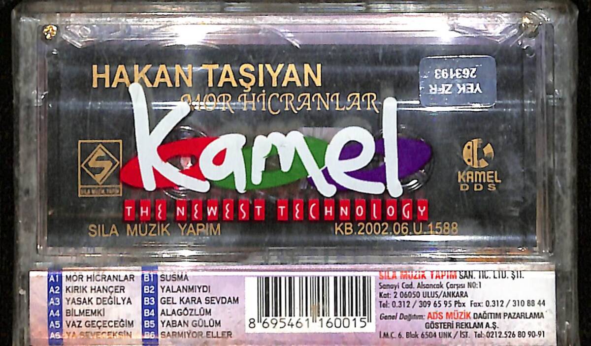 Hakan Taşıyan - Mor Hicranlar Kaset (Sıfır Kaset) KST29469 - 2