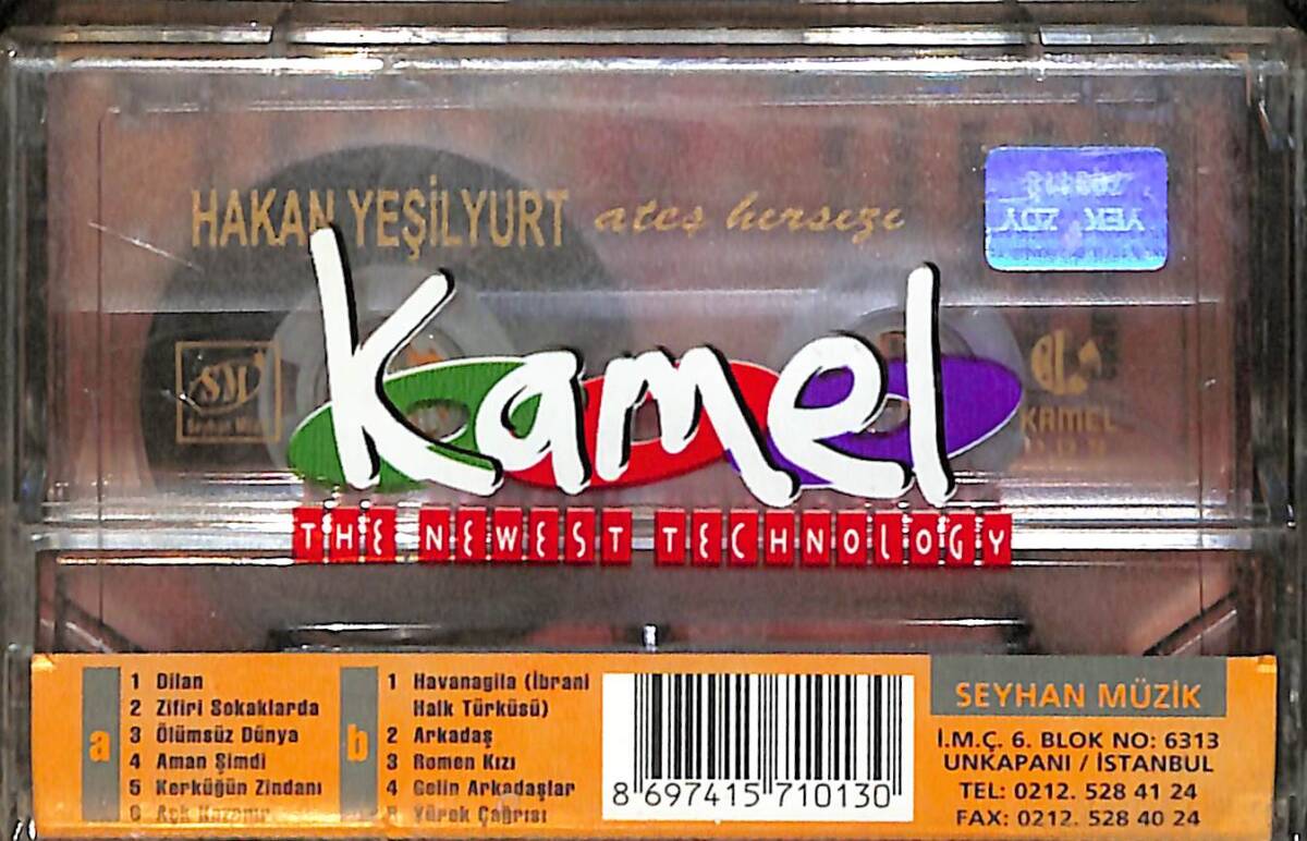 Hakan Yeşilyurt - Ateş Hırsızı Kaset (Sıfır) KST26935 - 2