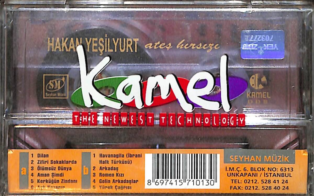 Hakan Yeşilyurt - Ateş Hırsızı Kaset (Sıfır) KST28050 - 2