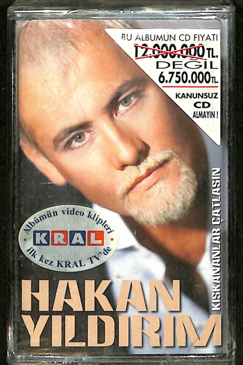 Hakan Yıldırım - Kıskananlar Çatlasın Kaset (Sıfır Kaset) KST29292 - 1