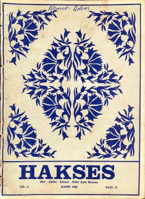 Hakses Dergisi Kasım 1968 Sayı 47 NDR77610 - 1