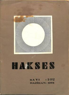 Hakses Dergisi Sayı 102 - Haziran 1973 NDR75946 - 1