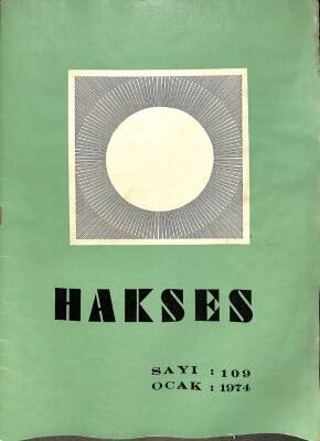 Hakses Dergisi Sayı 109 - Ocak 1974 NDR75956 - 1