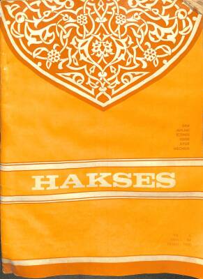 Hakses Dergisi Yıl 6 Sayı 64 Nisan 1970 NDR75955 - 1