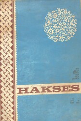 Hakses Dergisi Yıl 6 Sayı 70 Ekim 1970 NDR75942 - Gökçekoleksiyon