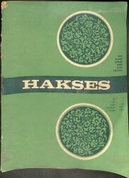 Hakses Dergisi Yıl 7 Cilt 7 Sayı 80 - Ağustos 1971 NDR75960 - Gökçekoleksiyon