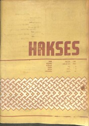 Hakses Dergisi Yıl 8 Cilt 8 Sayı 92 Ağustos 1972 NDR75940 - Gökçekoleksiyon
