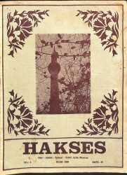 Hakses, Dini Ahlaki İçtimai Edebi Aylık Mecmua Sayı 49 Ocak 1969 NDR82508 - Gökçekoleksiyon