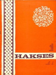 Hakses, Dini Ahlaki İçtimai Edebi Aylık Mecmua Sayı 66 Haziran 1970 NDR82505 - Gökçekoleksiyon