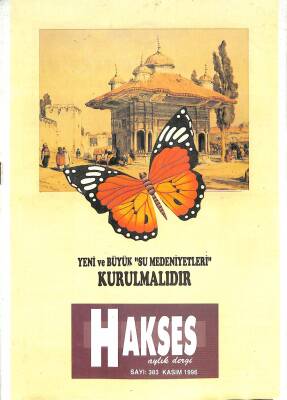Hakses Dini İlmi Ahlaki Aylık Dergi Sayı 383 Kasım 1996 NDR82707 - 1