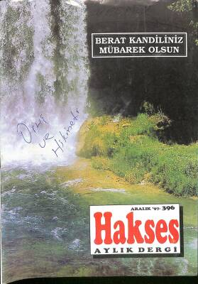 Hakses Dini İlmi Ahlaki Aylık Dergi Sayı 396 Aralık 1997 NDR82682 - 1