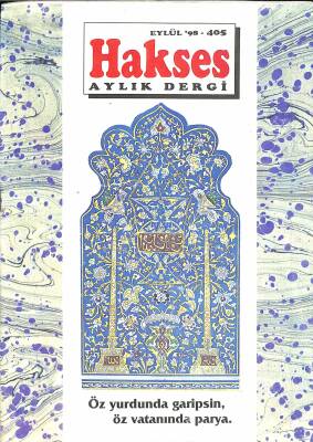 Hakses Dini İlmi Ahlaki Aylık Dergi Sayı 405 Eylül 1998 NDR82710 - 1