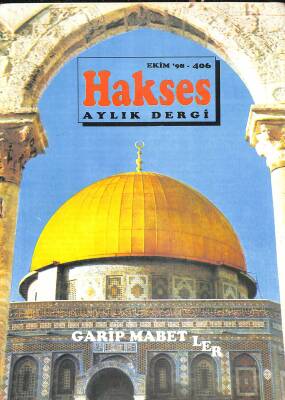 Hakses Dini İlmi Ahlaki Aylık Dergi Sayı 406 Ekim 1998 NDR82712 - 1