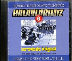 Halaylarımız - Karadeniz Bölgesi 6 CD (İkinci El) CD4206 - 1