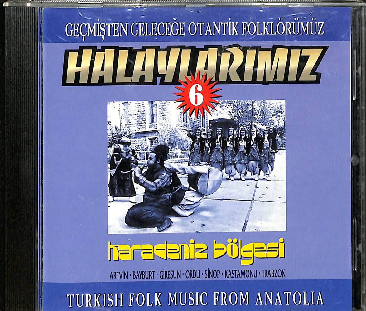 Halaylarımız - Karadeniz Bölgesi 6 CD (İkinci El) CD4206 - 1