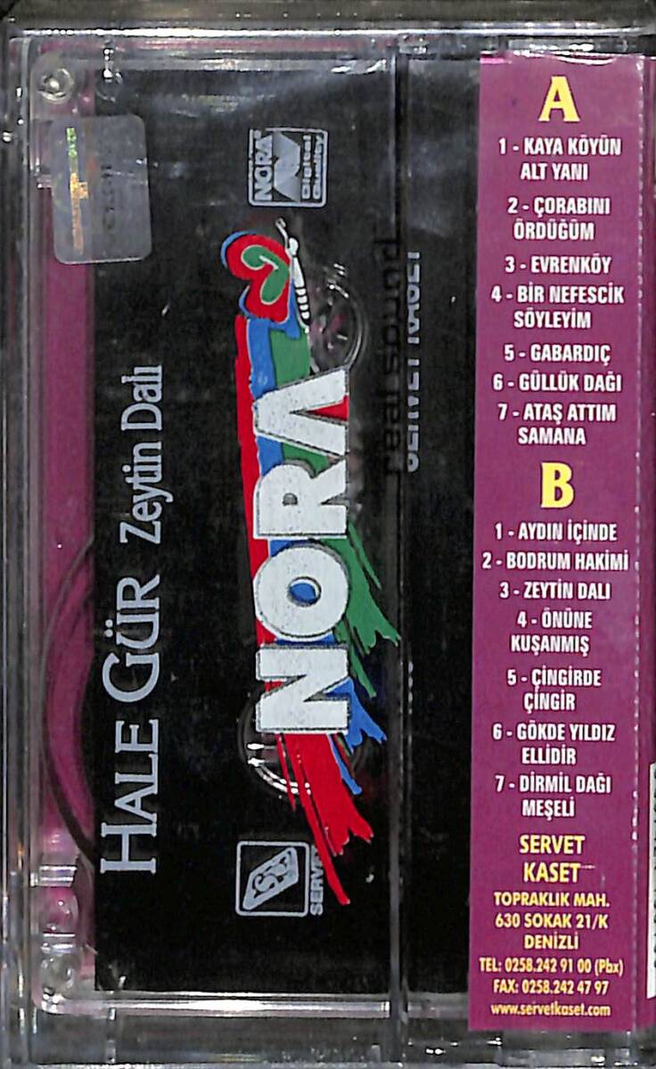 Hale Gür - Zeytin Dalı Orijinal Kaset (Sıfır) KST30640 - 2