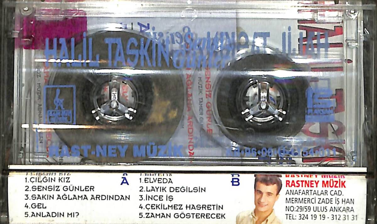 Halil Taşkın - Sensiz Günler Kaset (İkinci El) KST28456 - 2